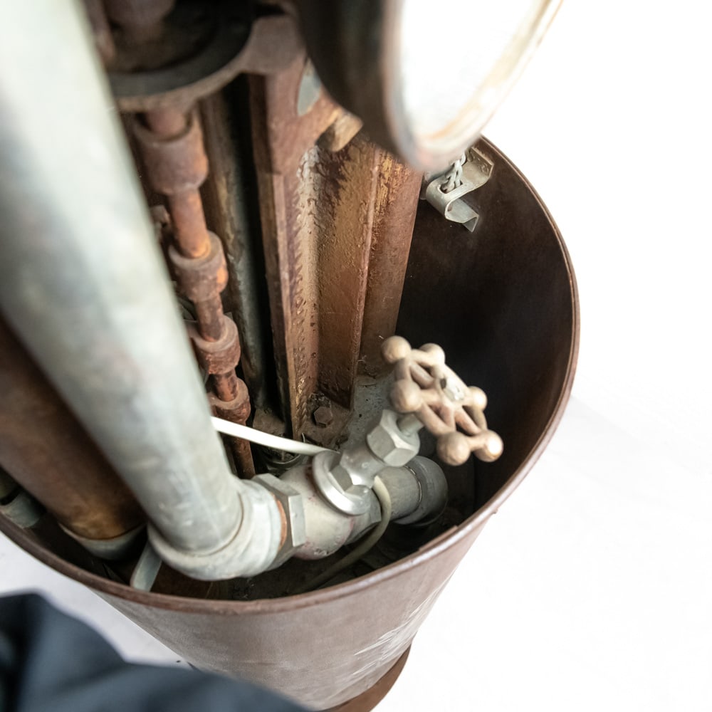 Wayne 280 Pre Visable Clock Face Gas Pump & Globe - 11