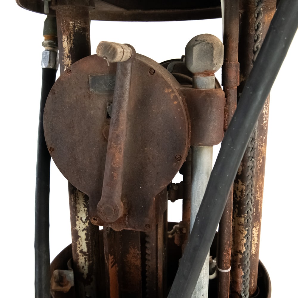 Wayne 280 Pre Visable Clock Face Gas Pump & Globe - 14