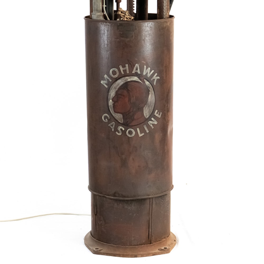 Wayne 280 Pre Visable Clock Face Gas Pump & Globe - 6