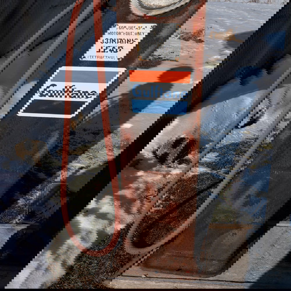 Pennsylvania Pump Co. Clock Face Gas Pump - 8