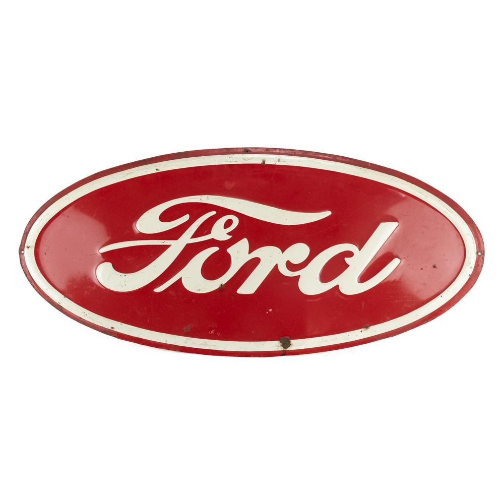 Ford SST Single Sided Embossed Advertising Sign (1 of 6)
