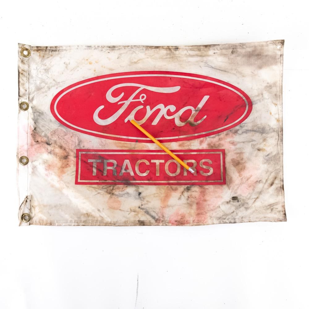 Ford Tractors Advertising Flag - 2