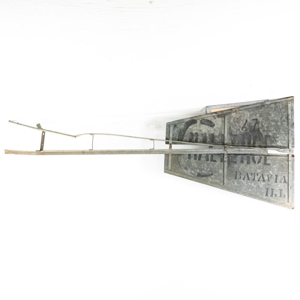 109" "Challenge" Advertising Windmill Tail Vane - 4