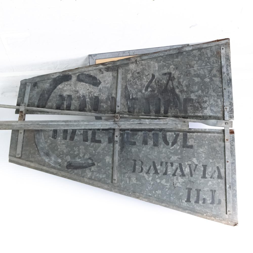 109" "Challenge" Advertising Windmill Tail Vane - 5