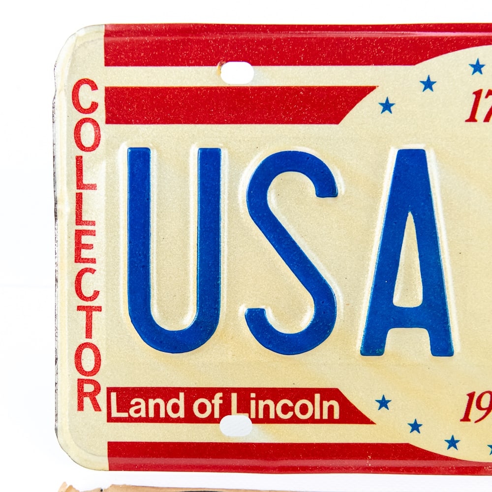 Illinois 1976 Sample License Plate - 3
