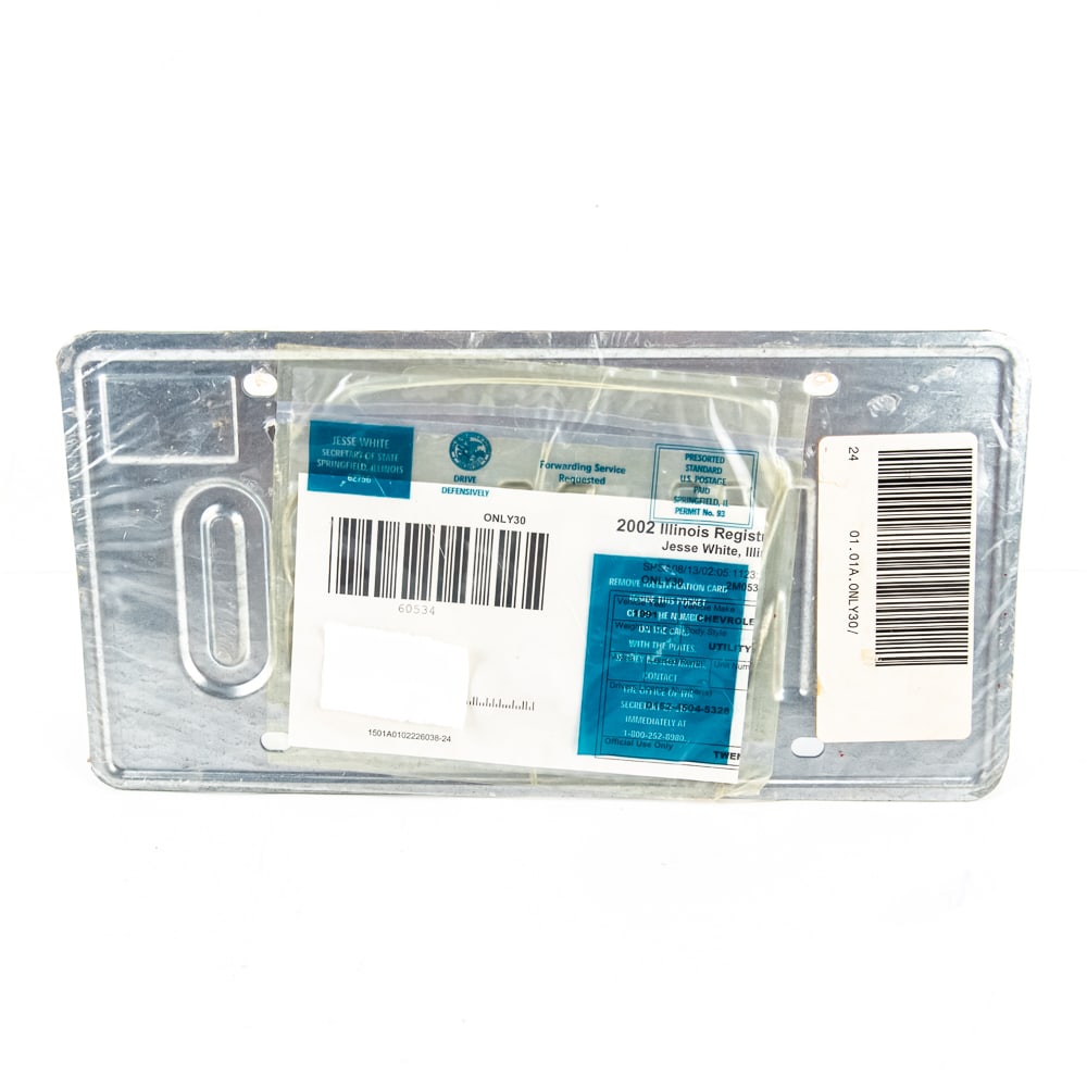 Illinois Vanity Plates ONLY 30 - 3