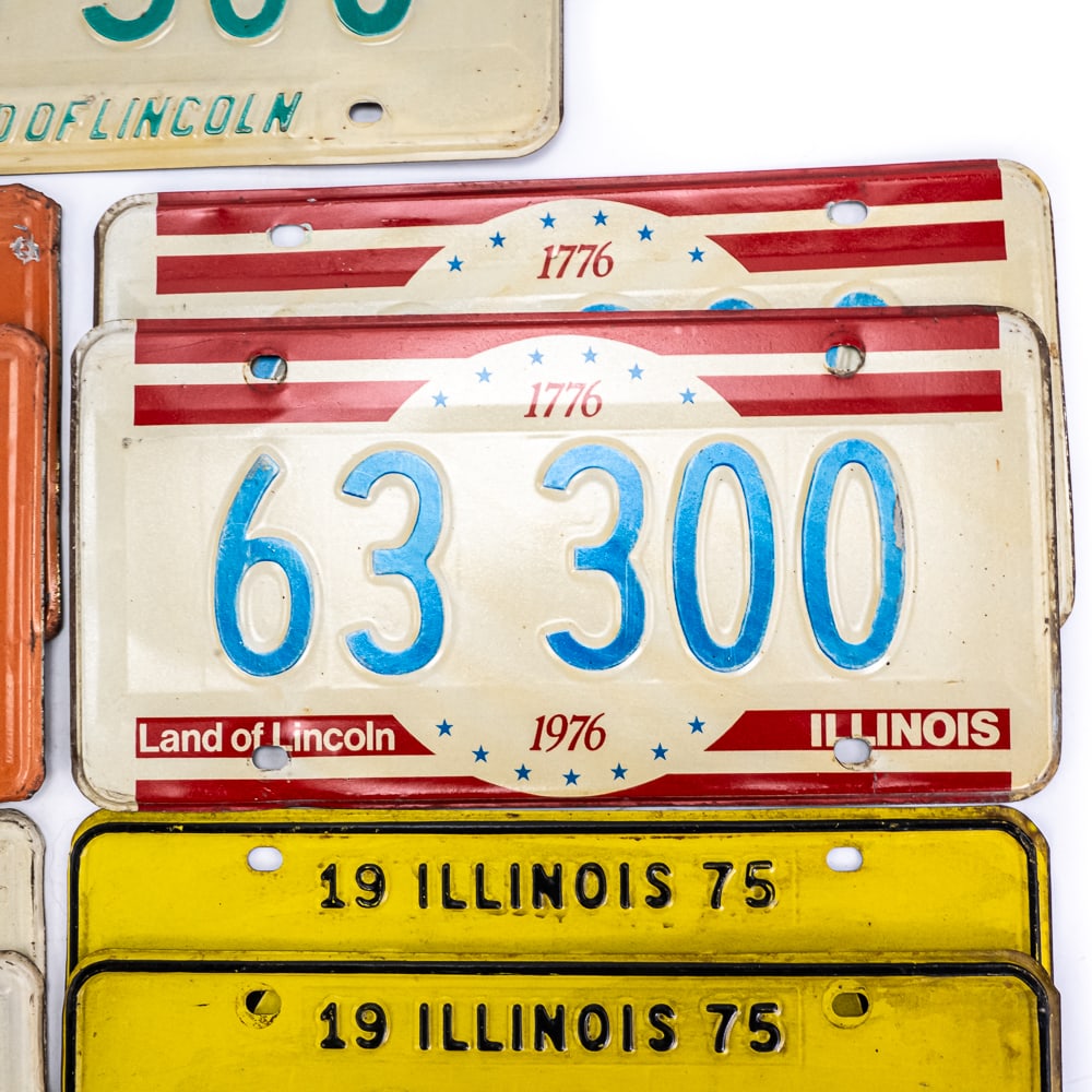 Illinois 1966-77 Partial Plate Run - 7