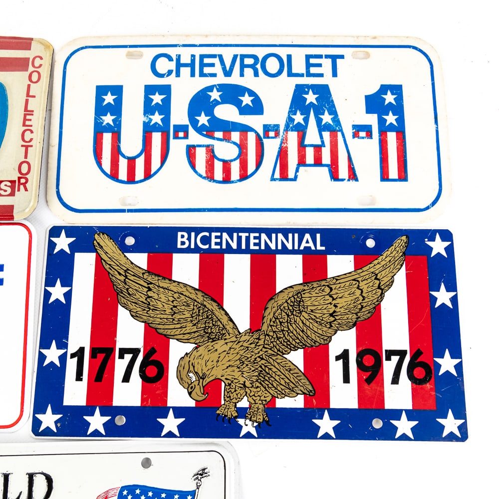 5 Bicentennial License Plates - 3
