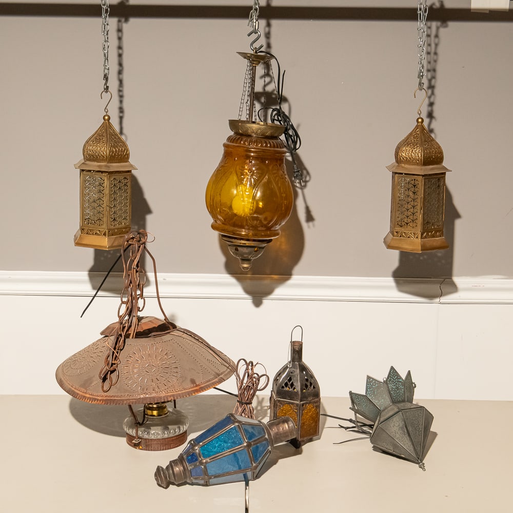 Vintage Moroccan & Turkish Style Lamps (7) (1 of 3)