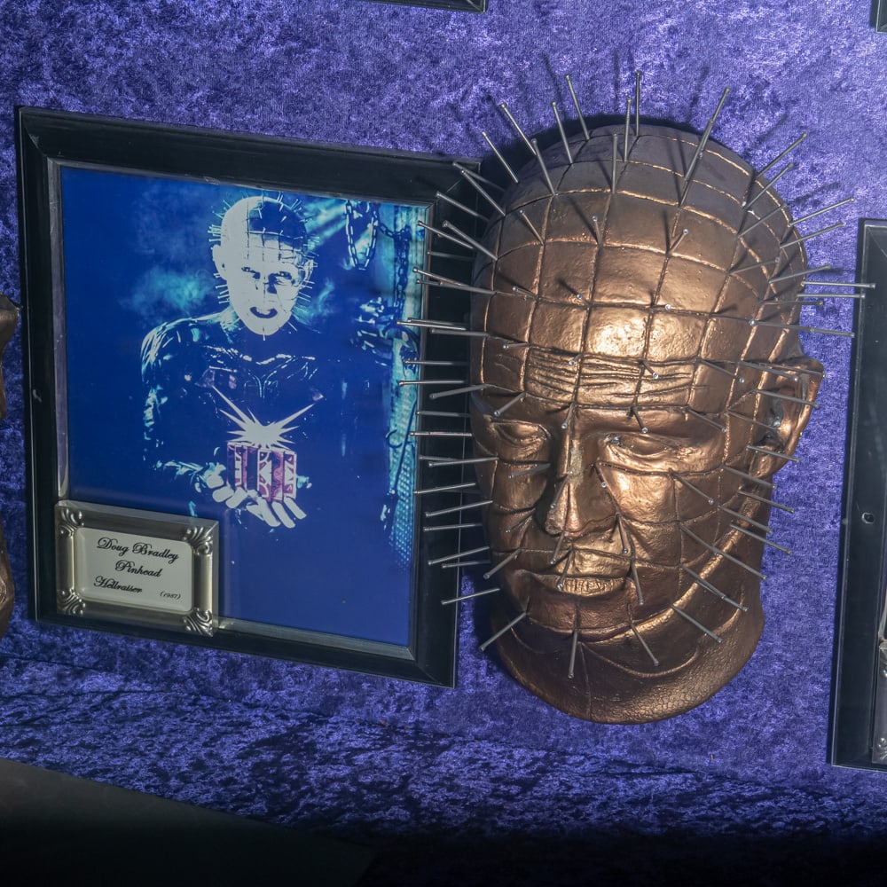Doug Bradley Life Mask for Hellraiser