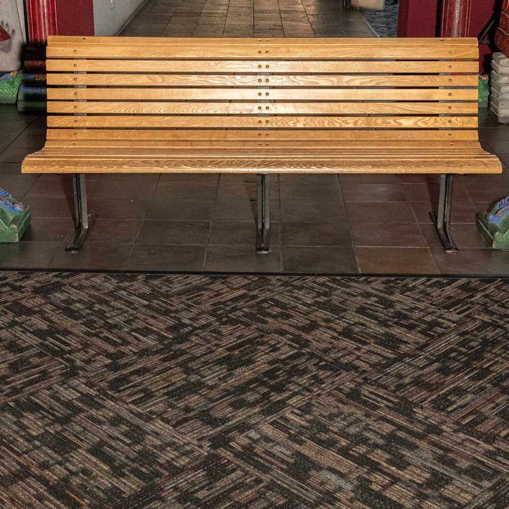 Wood Park Bench: Cast metal frame with unpainted wood slats in good condition. Measures 72" wide, 31" tall, 27" deep. Please use photos to judge condition and bid accordingly. Please note: Buyer is responsible for rem