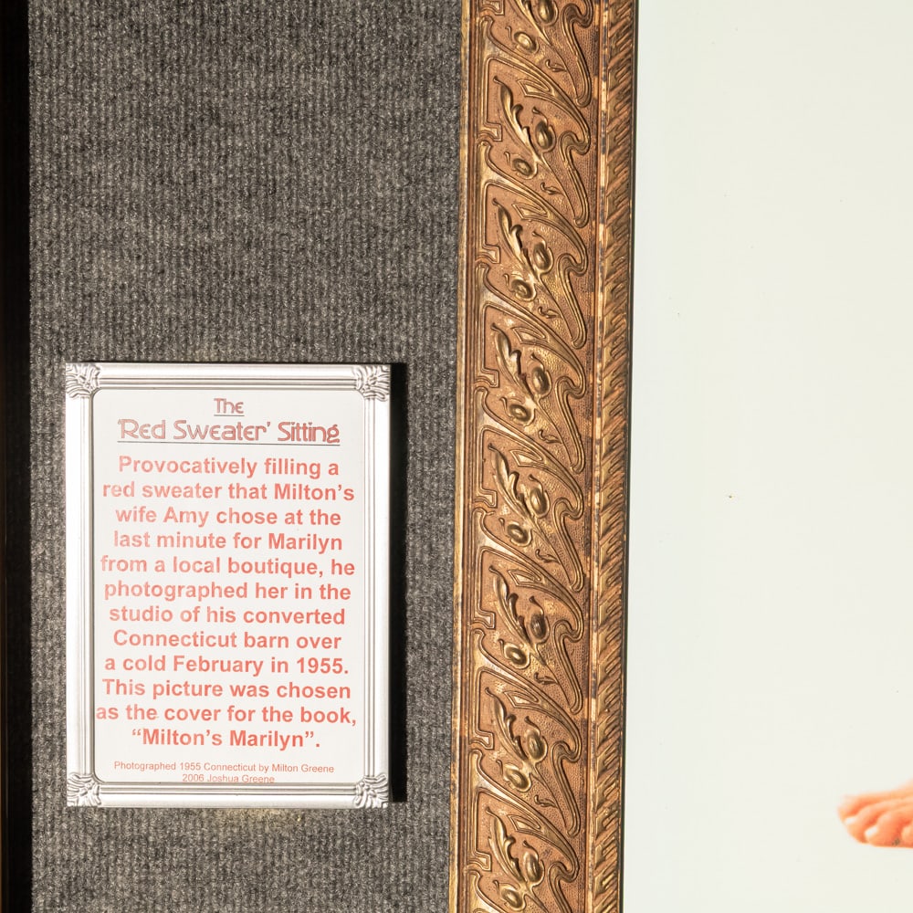 Milton Greene Marilyn Monroe Red Sweater Photo - 2