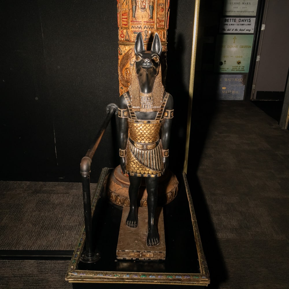 Large Anubis Guardian Statue-Left (1 of 4)