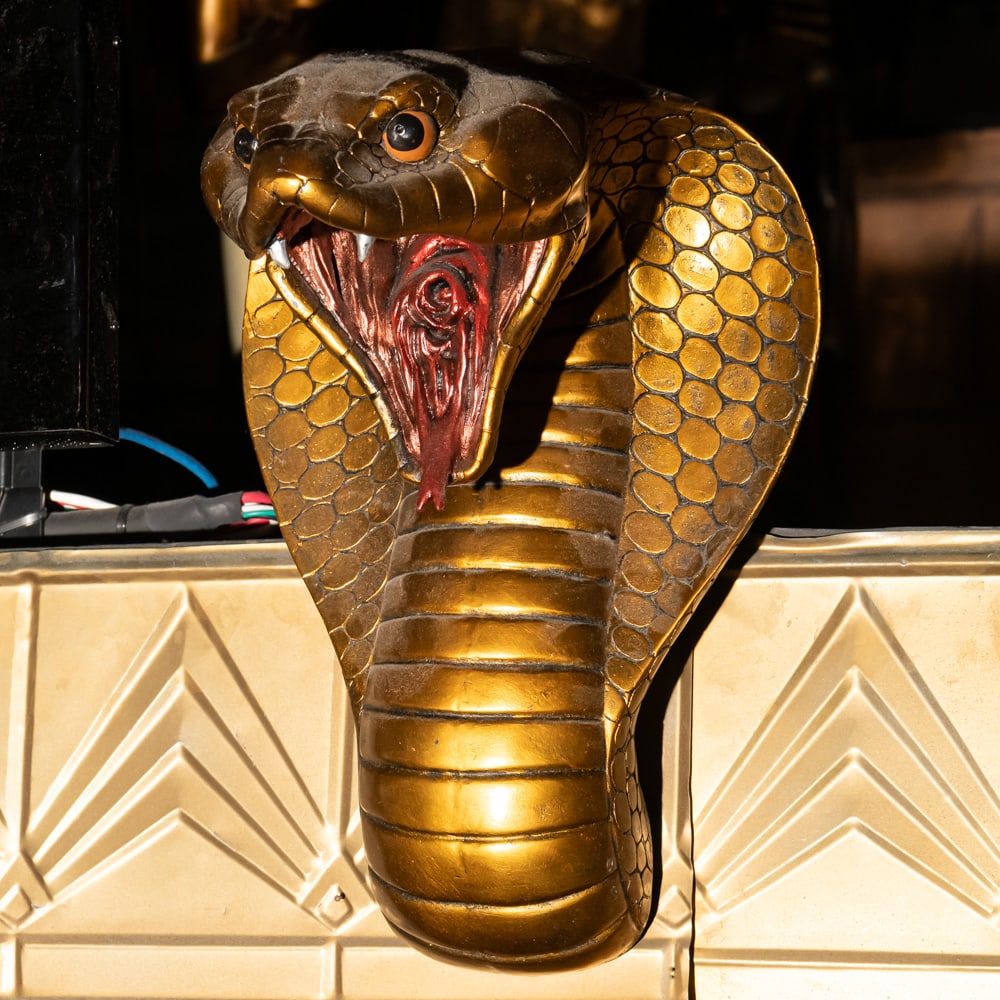 Captivating Protective Cobra Statue (1 of 2)