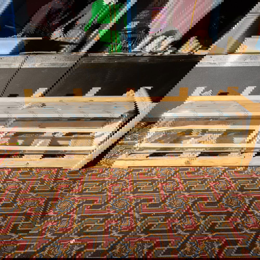 90" Stainless Lunch Counter Display Case: This is a professional-grade, low-profile stainless steel lunch counter or deli display case, specifically designed for countertop service environments. From a seasoned collector's perspective, this u