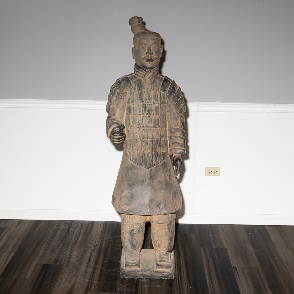 3/4 Size Terra Cotta Warrior (Thumbs Up) (1 of 6)