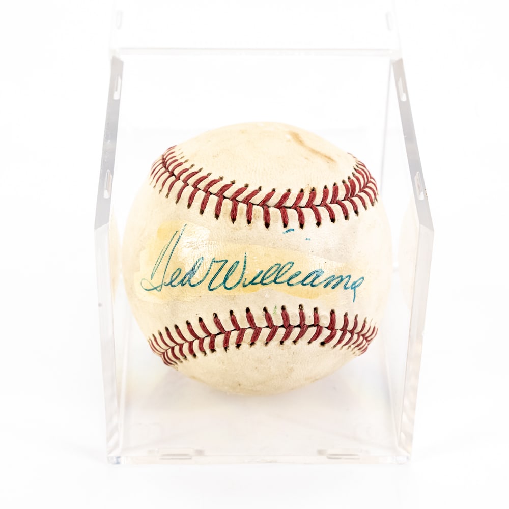 Ted Williams AUTOGRAPHED Ted Williams LL Ball (1 of 3)