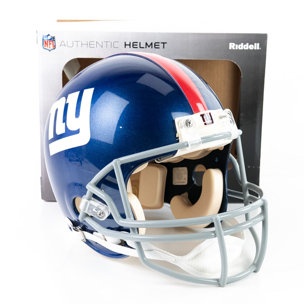 NIB New York Giants NFL Full Size Riddell Helmet (1 of 9)