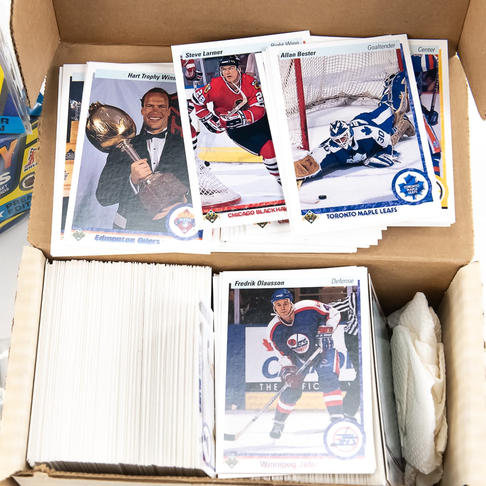 NHL 1990 Upper Deck w High (2) Bowman Complete Set - 2