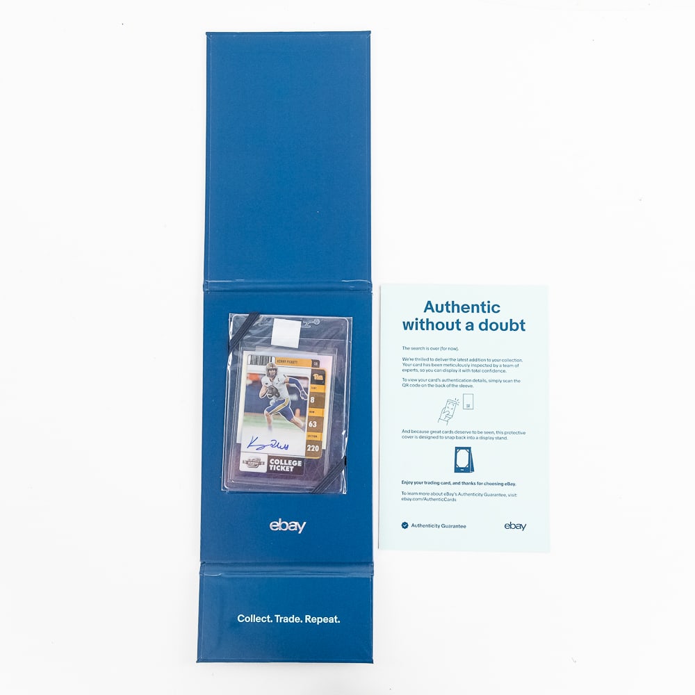 Kenny Pickett 2022 Panini College Ticket Auto 1/29 (1 of 6)