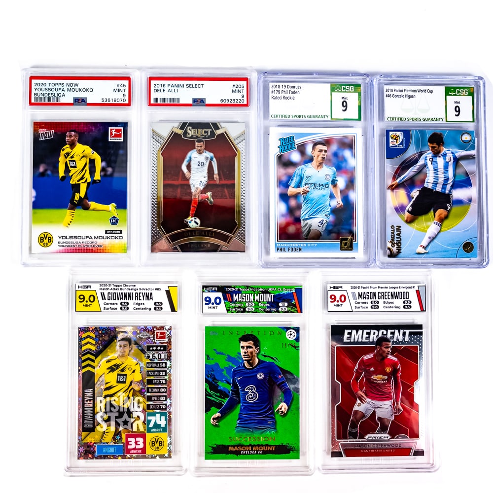 Slabbed Soccer Assortment Mason Mount Alli Reyna + (1 of 12)