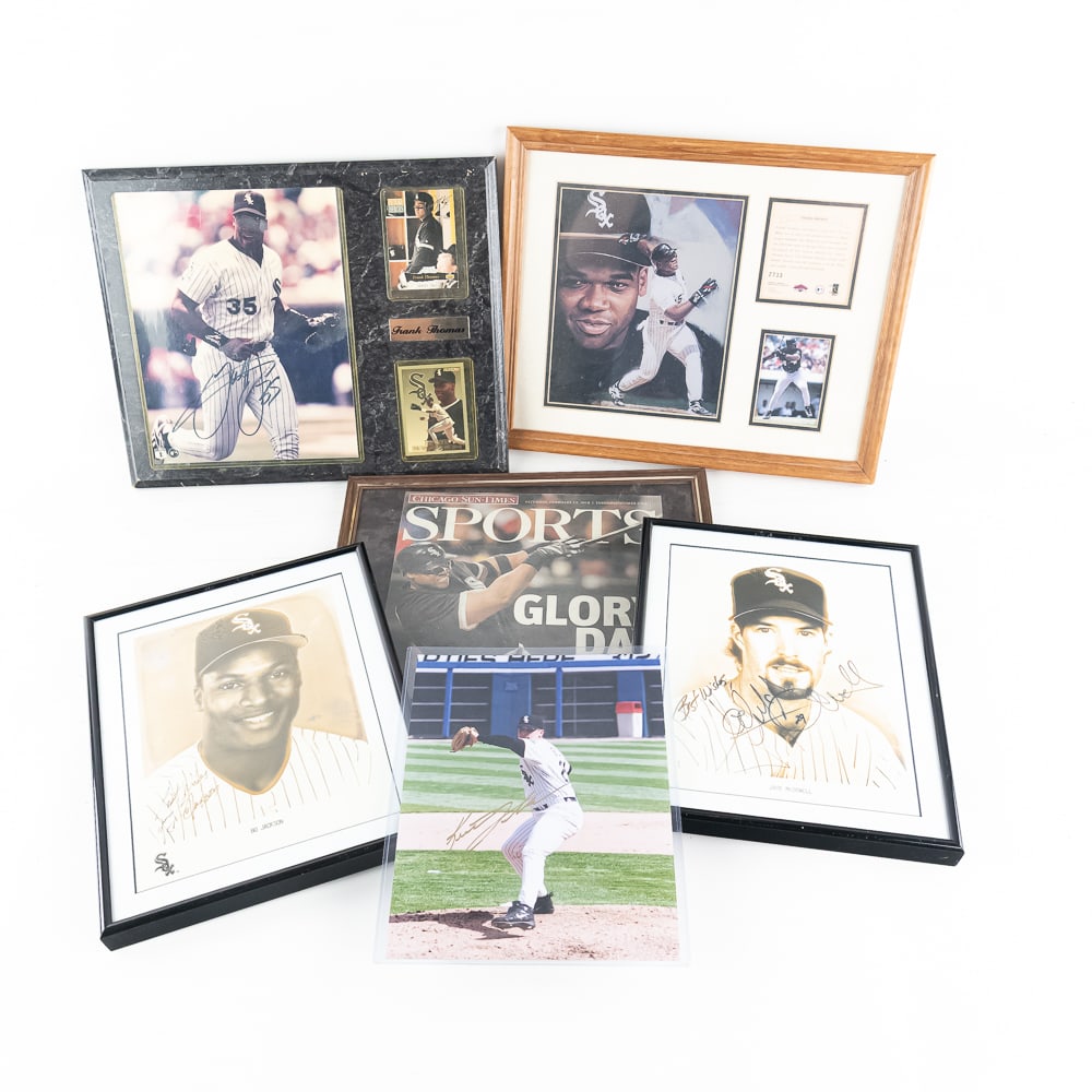 Bo Jackson Frank Thomas Signed Framed Prints &More (1 of 14)