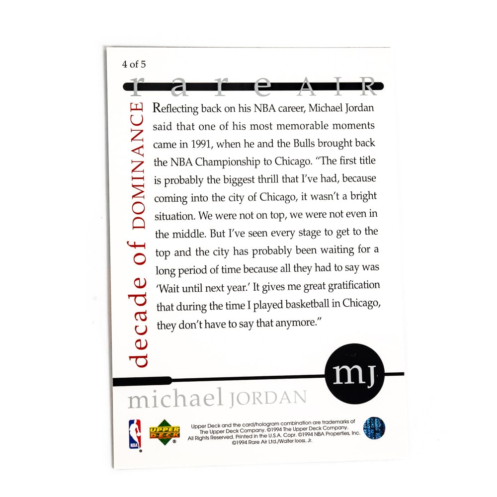 (40) Assorted Michael Jordan Cards Upper Deck SP + - 5