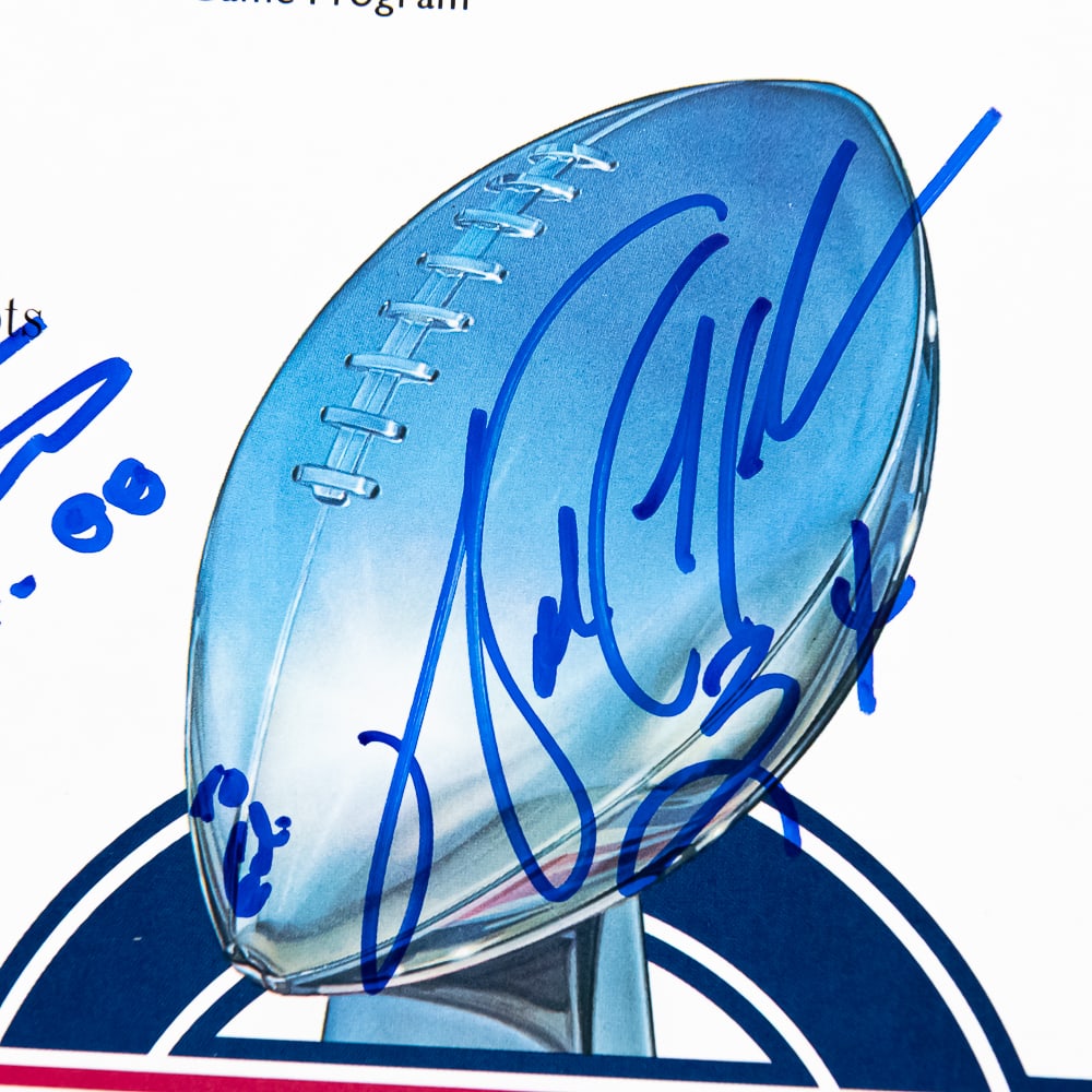 Ditka Payton Singletary Hampton AUTO SB XX Program - 5