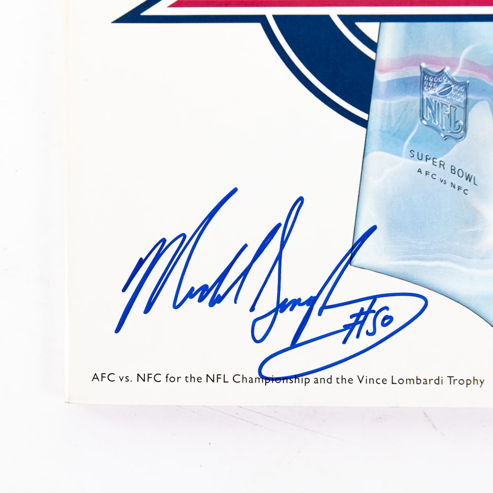 Ditka Payton Singletary Hampton AUTO SB XX Program - 7