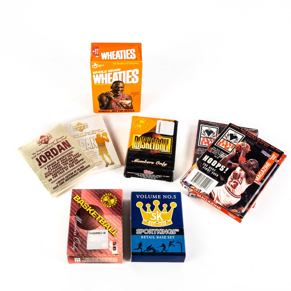 Michael Jordan UD 23k Foil Sets Hoops Magazine ++ (1 of 11)