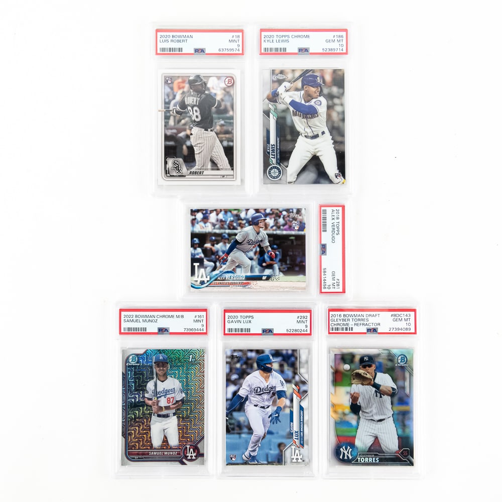 PSA 10 & 9 MLB Card Assortment Lux Lewis Torres ++ (1 of 13)