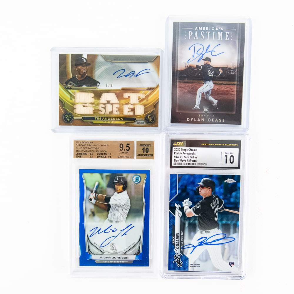 20 Topps Chrome Zack Collins AUTO RC CSG 10 More++ (1 of 9)