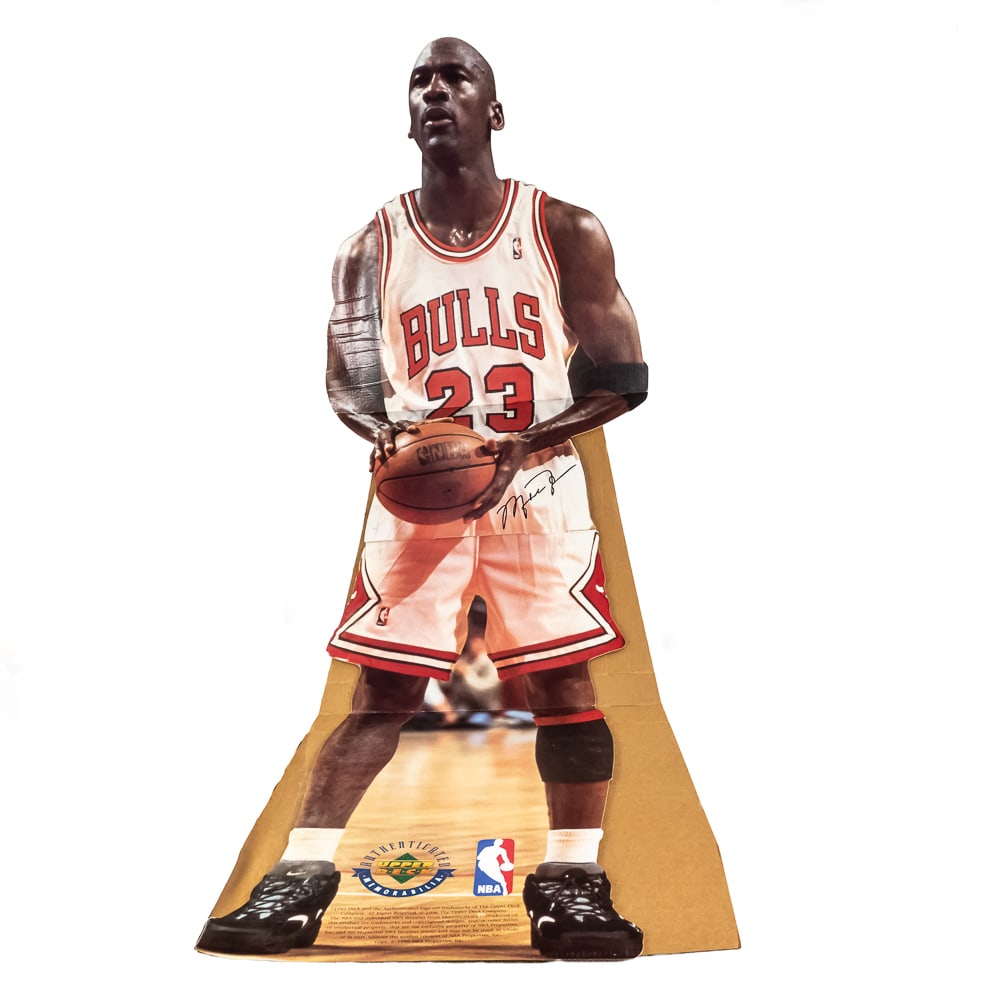 Upper Deck Michael Jordan Standee Cutout w Box - 2