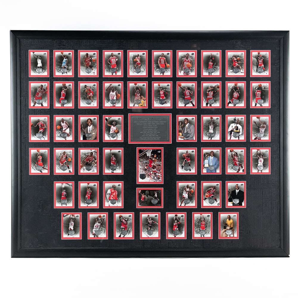 2009 Jordan Legacy Upper Deck Framed 50 Card Set (1 of 12)