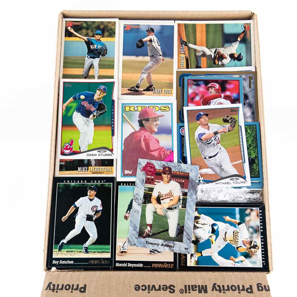 10,800 Assorted MLB Common Baseball Cards +/- - 2