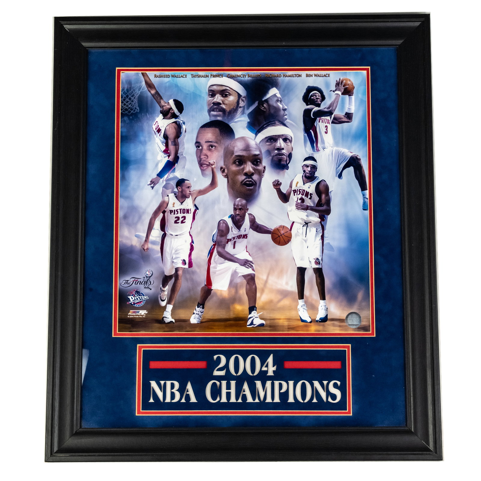 Assorted Detroit Pistons Wall Plaques & Frames - 2