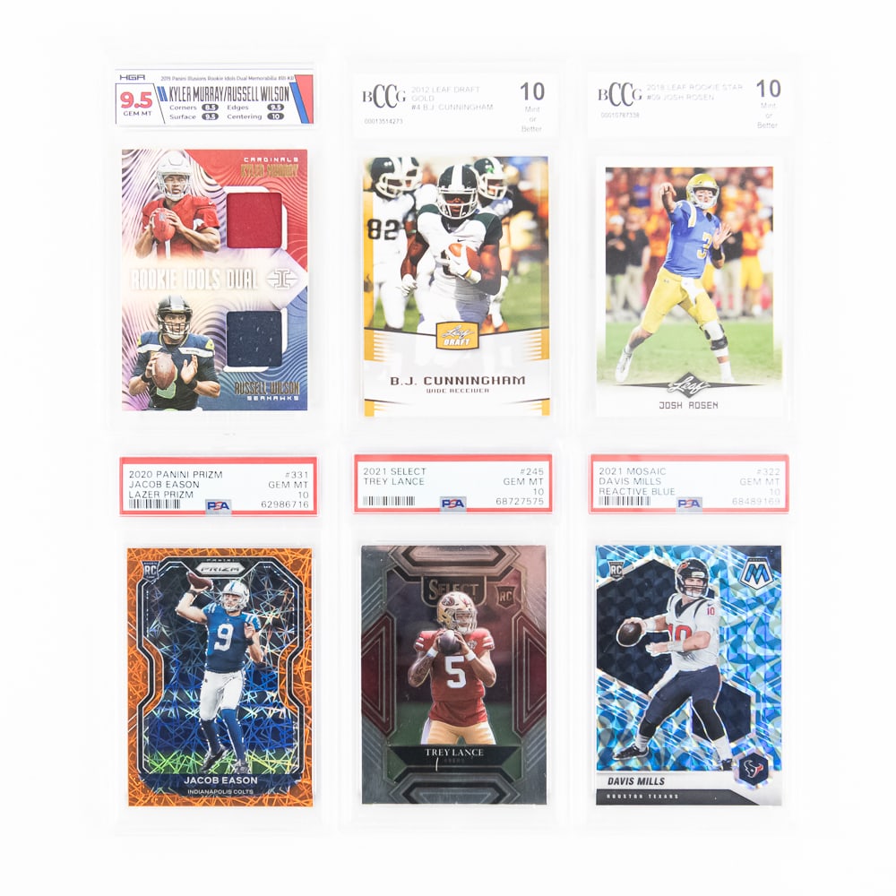 NFL Slabbed Card Assortment Murray Wilson Lance ++ (1 of 13)
