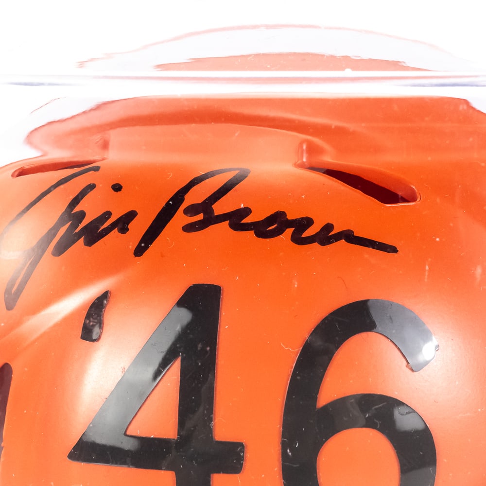 Jim Brown Auto #46 D Fleming Electrocution Mini - 2