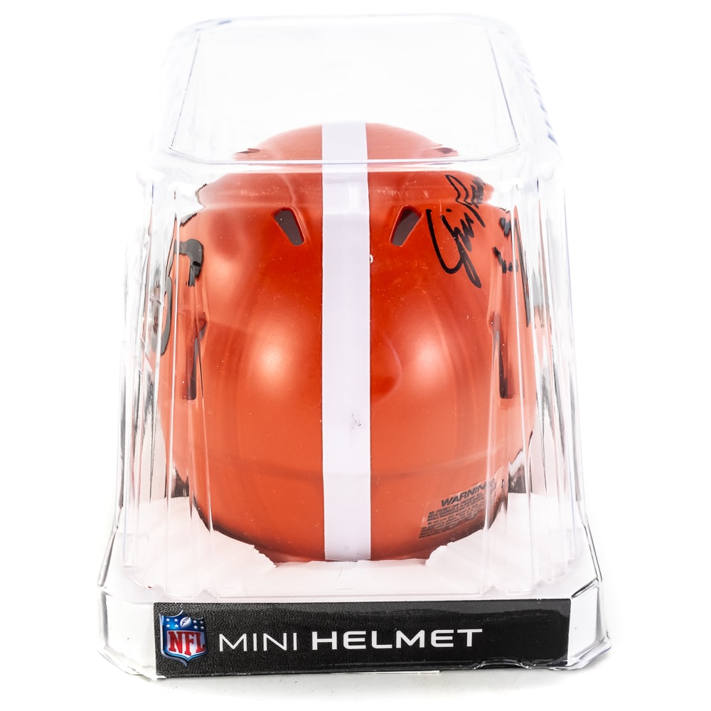 Jim Brown Auto #46 D Fleming Electrocution Mini - 3