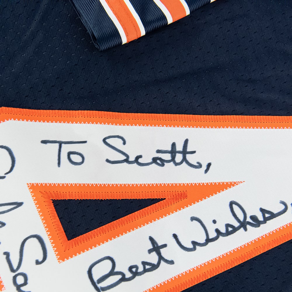 Gale Sayers Autographed Reebok Throwback Jersey - 3