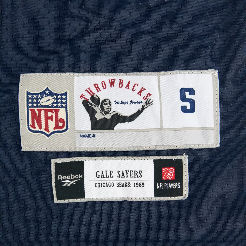 Gale Sayers Autographed Reebok Throwback Jersey - 7