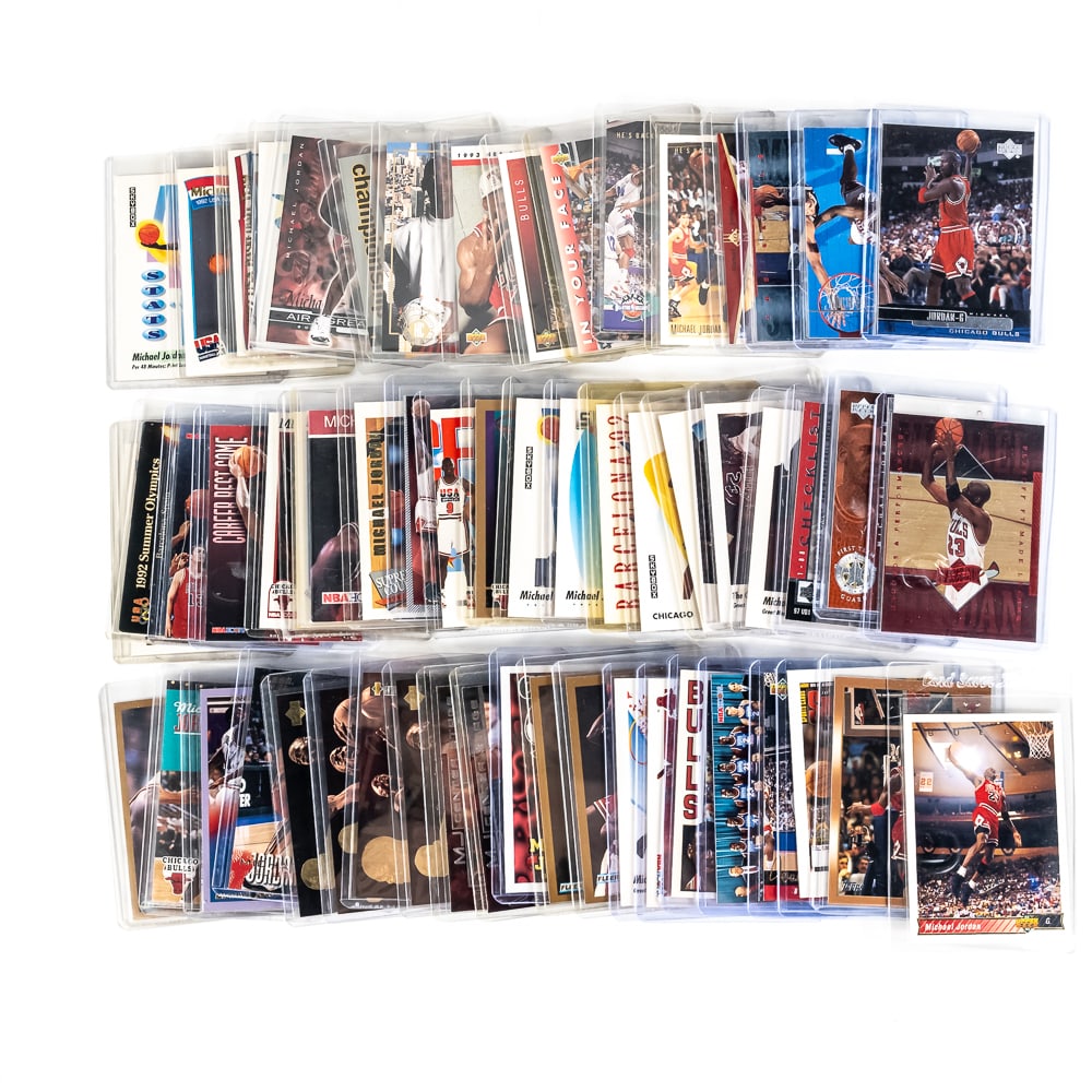 (57) Assorted Michael Jordan Basketball Cards UD + (1 of 4)