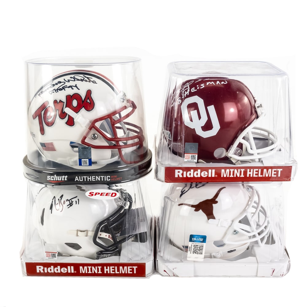 Billy Simms Earl Campbell Randy White N Boman AUTO (1 of 18)