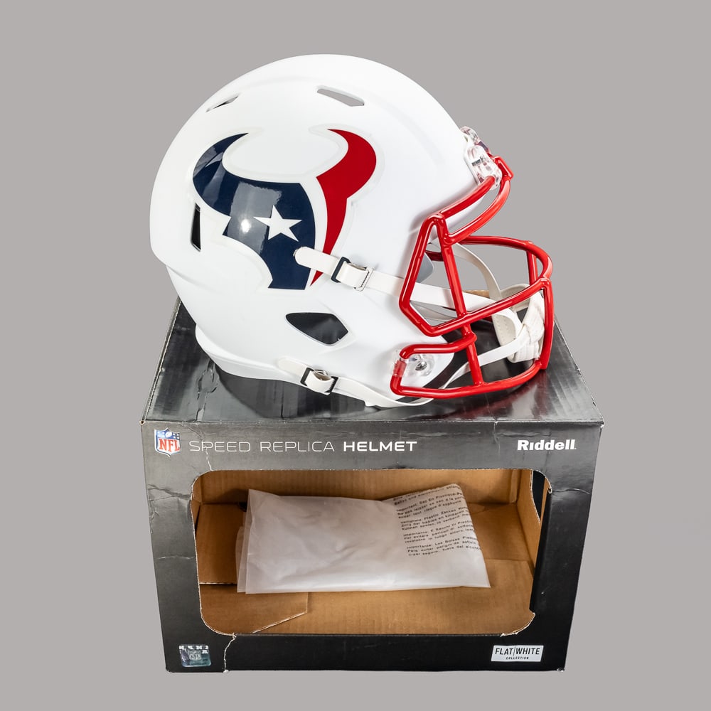 Houston Texans Riddell Speed Replica FS Helmet (1 of 10)