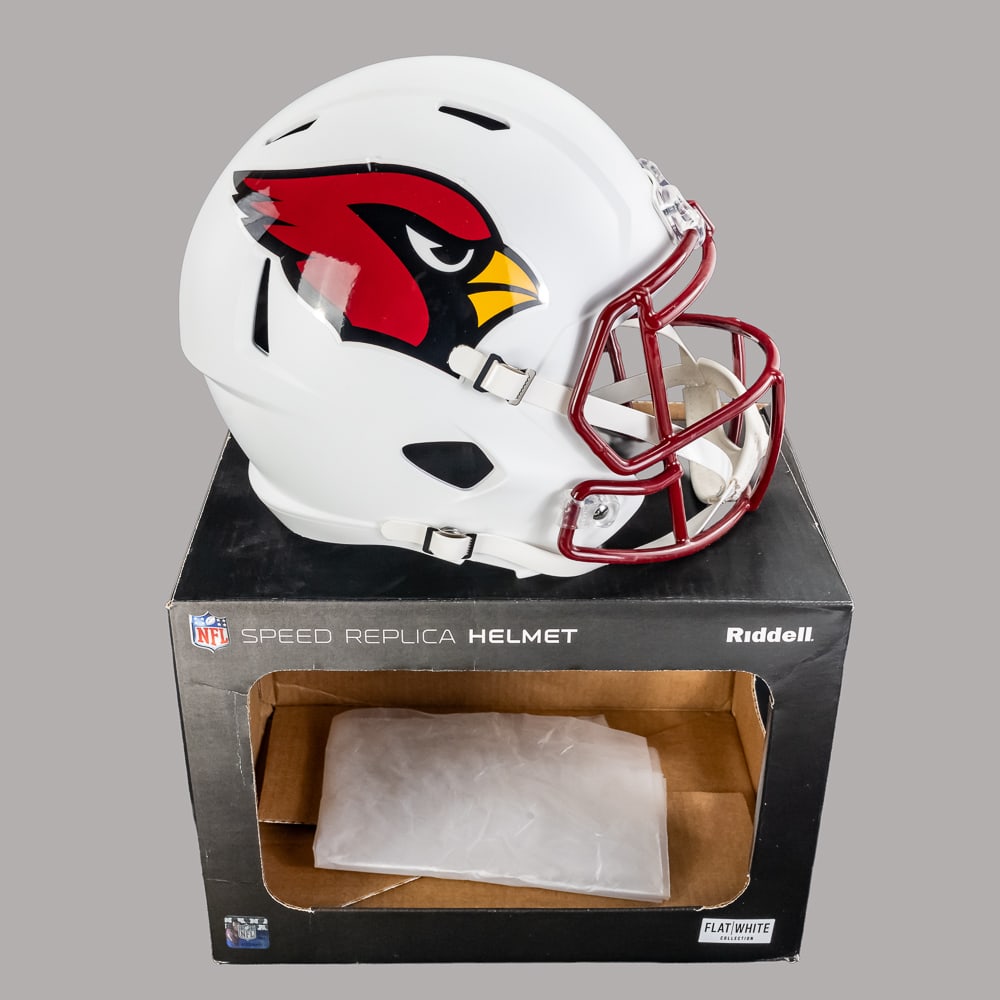 Arizona Cardinals Riddell Speed Replica FS Helmet (1 of 10)