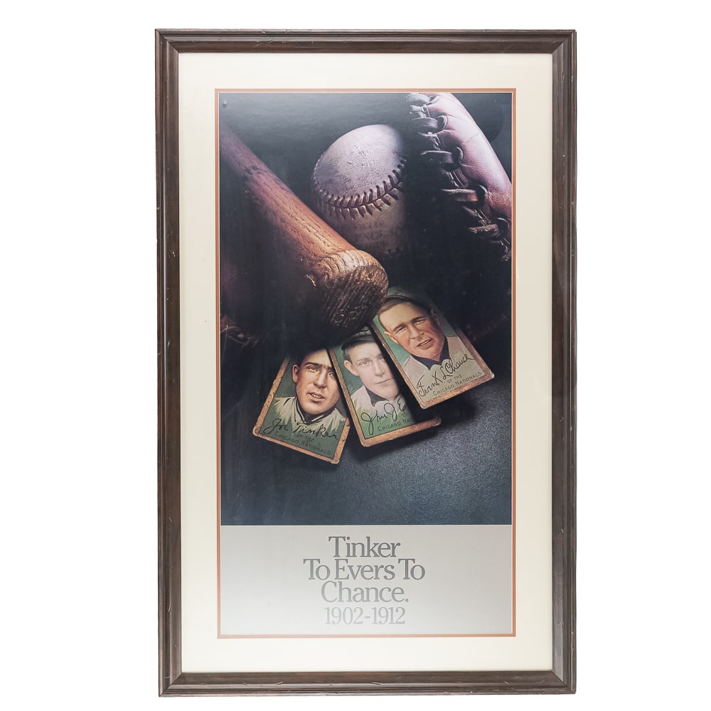 Chicago Cub Tinker to Evers to Chance Framed Print (1 of 6)