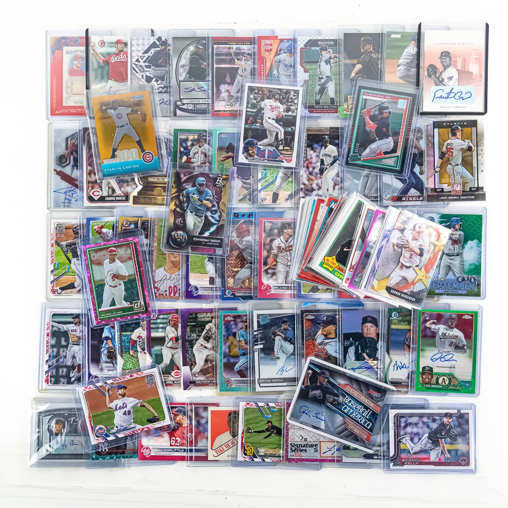 57 MLB Baseball AUTO Numbered or Relic Cards &More (1 of 14)