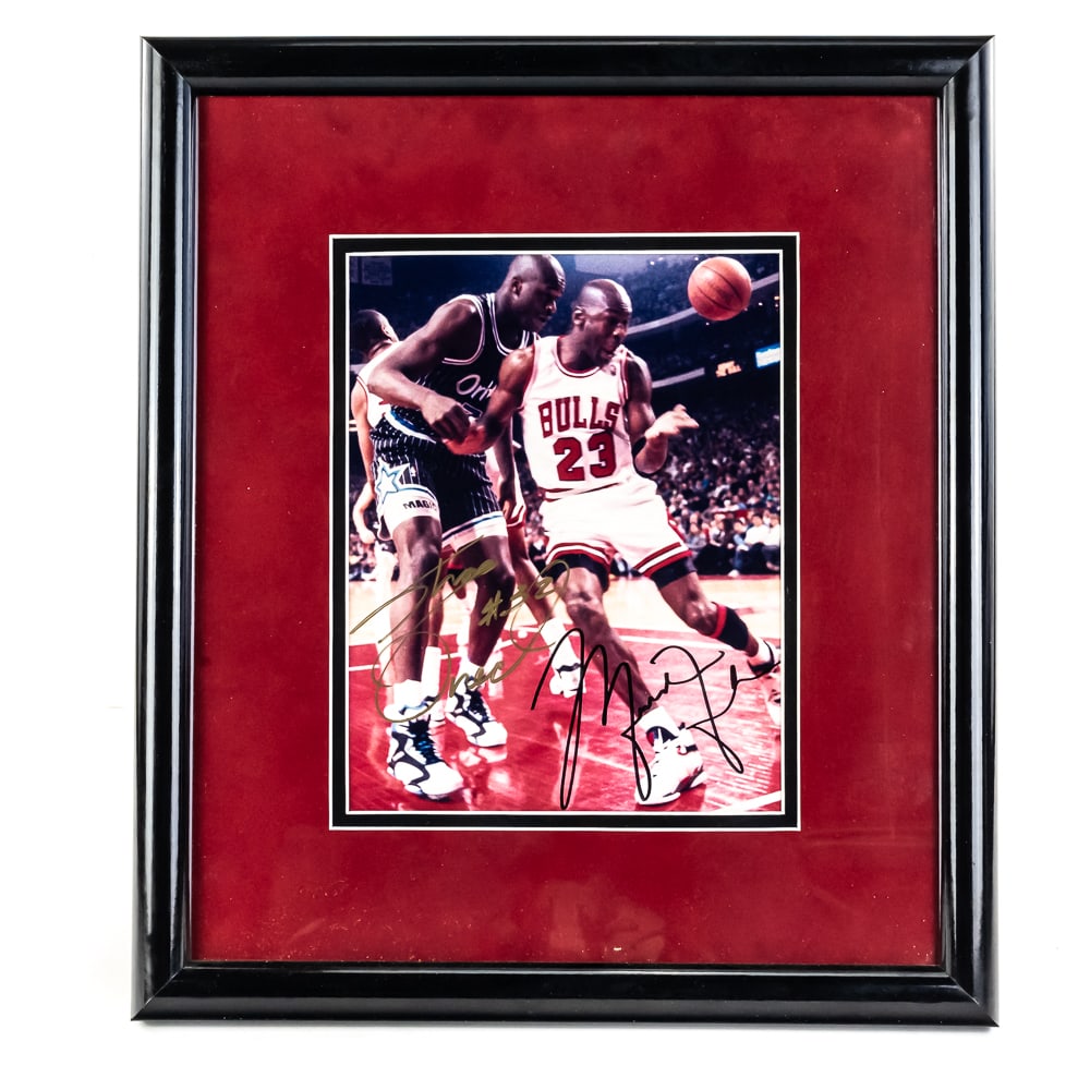 Michael Jordan & Shaquille Oneil AUTOGRAPHED Photo (1 of 5)