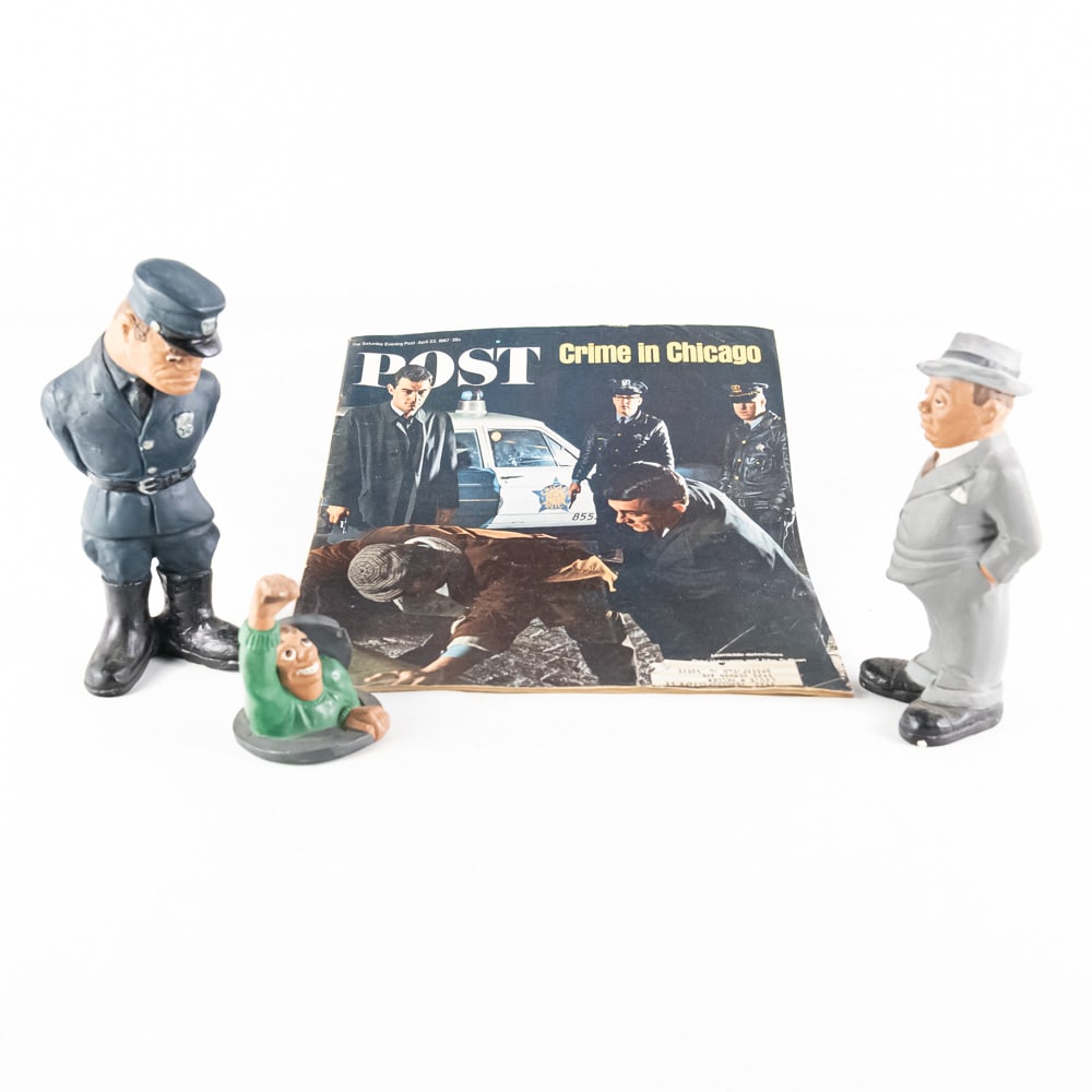 1946 1948 L.L. Rittgers Police Detective Thief Set (1 of 17)
