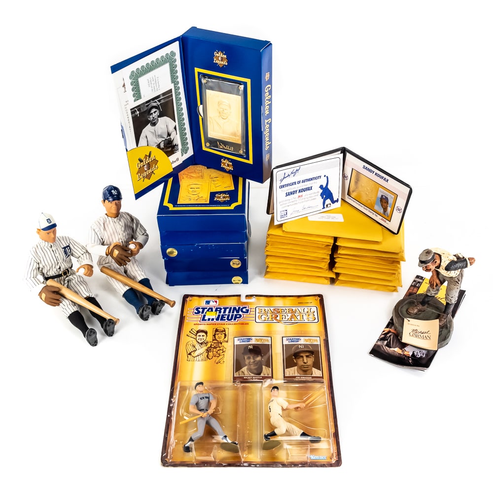 MLB All Star Collection 24 kt HOF Stamps & More (1 of 15)